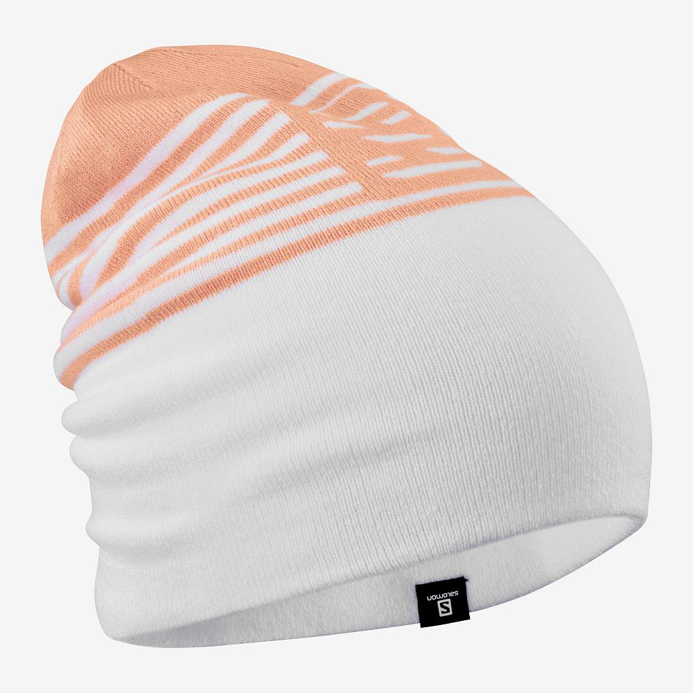 Salomon FLATSPIN REVERSIBLE Gorros Hombre - Blancas - Colombia (54601-YPRK)